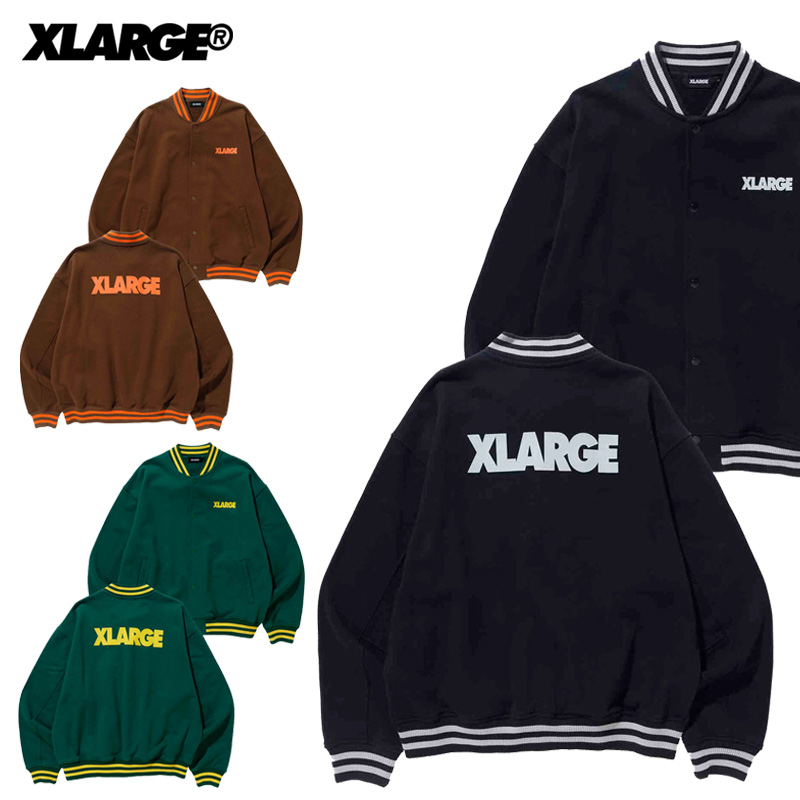 XLARGE エクストララージ ジャケット SWEAT VARSITY JACKET スウェット