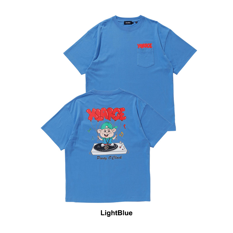 XLARGE フロントグラフィック 半袖スウェットTシャツ デニムに◎ XLARGE フロントロゴグラフィック 半袖Tシャツ デニムに合う◎