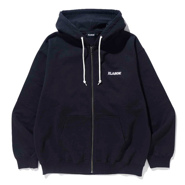 エクストララージ XLARGE STANDARD LOGO ZIP HOODED SWEATSHIRT スウェット フルジップフーディー パーカー メンズ [AA]｜neo｜02