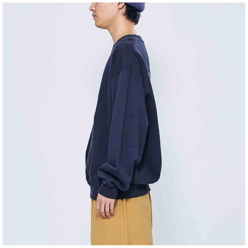 トップス XLARGE BURNING MONSTER CREWNECK KNIT XLARGE（エクストララージ）の「BURNING MONSTER CREWNECK KNIT