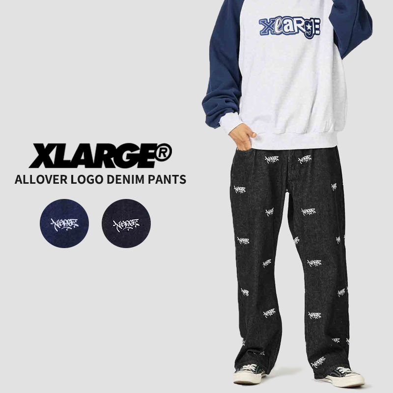 パンツ   Allover Logo StraightJeans XLARGE（エクストラ ラージ） 【並行輸入】エクストララージ XLARGE