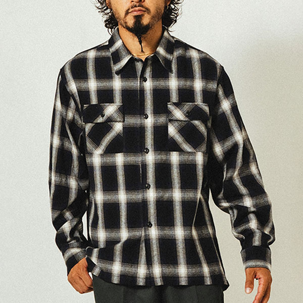 BIG MIKE（ビッグマイク） 長袖 ネルシャツ ライト フランネル シャツ