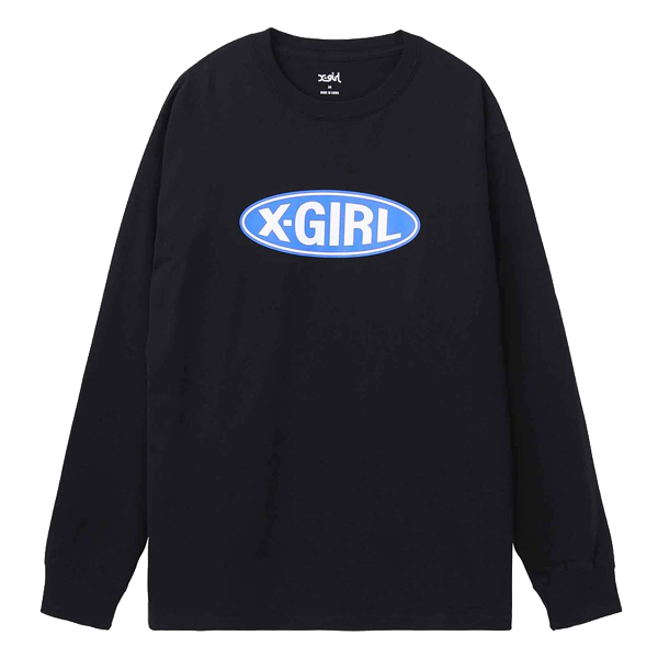 X-girl エックスガール ロンT FACE L/S TEE 長袖Tシャツ