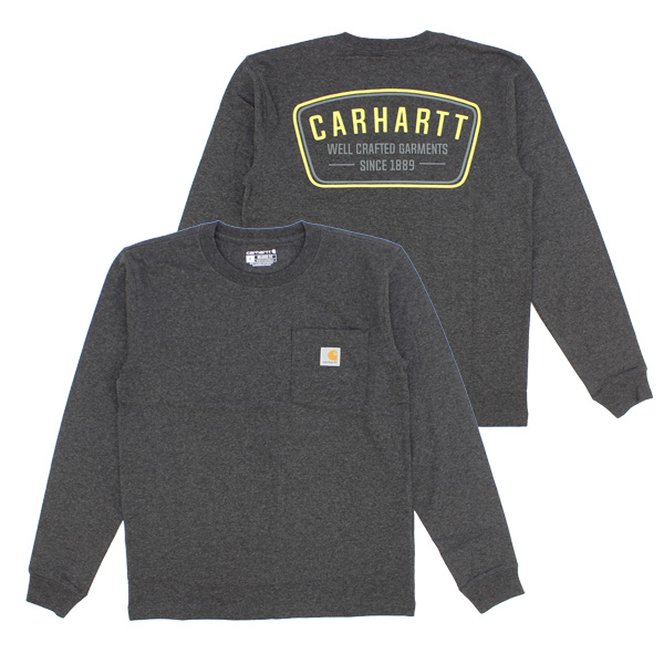 Carhartt Loose Fit Heavyweight Long-Sleeve Hunt Graphic T-Shirt - 105487