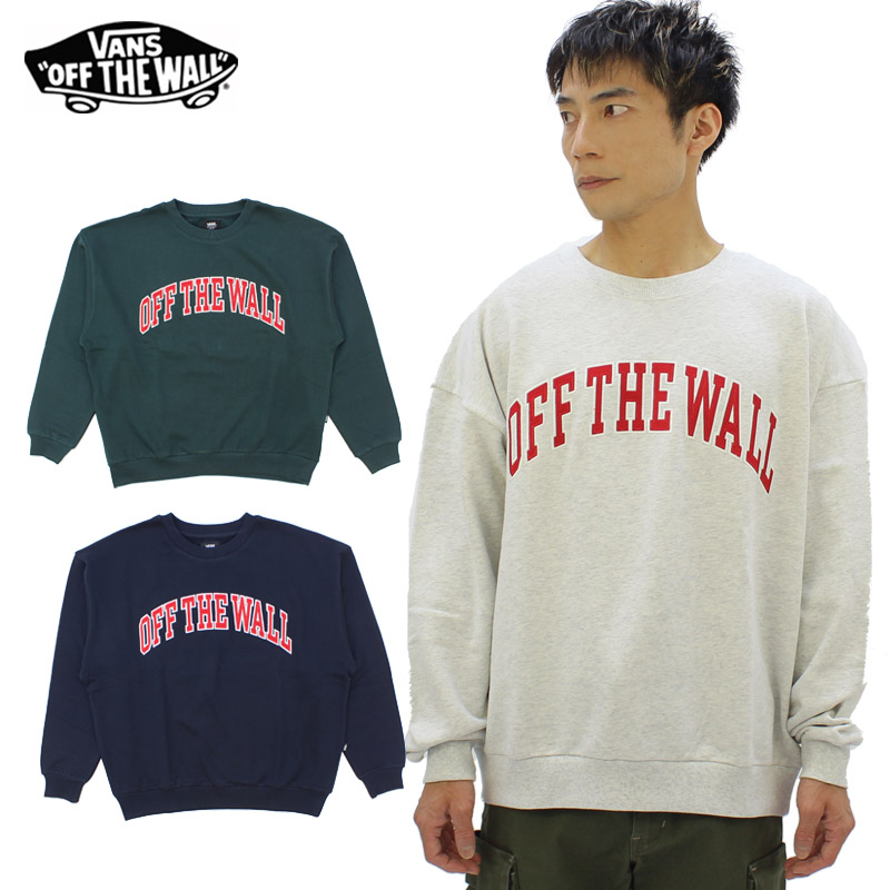 バンズ VANS OTW Logo Big Crew Sweat メンズ 長袖 クルー スウェット