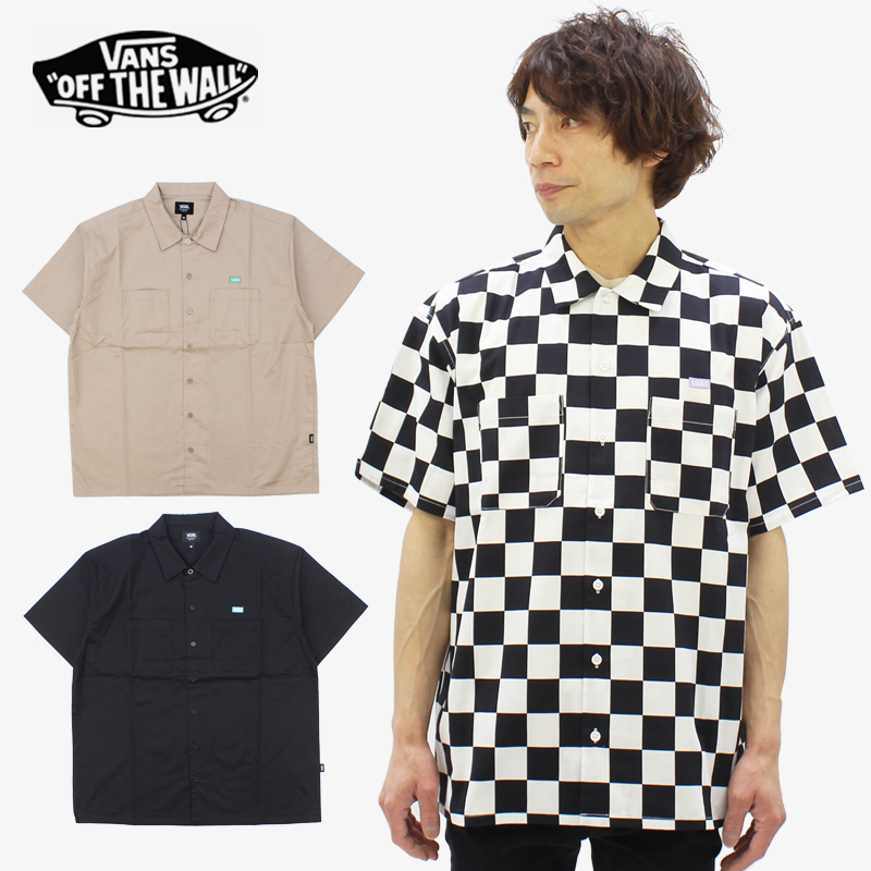 バンズ VANS M Mini Wappen S Shirt メンズ 半袖シャツ/[AA