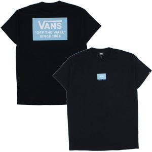 バンズ VANS   M Rectangle Logo S/S Tee  ロゴ 半袖Tシャツ 男性用...