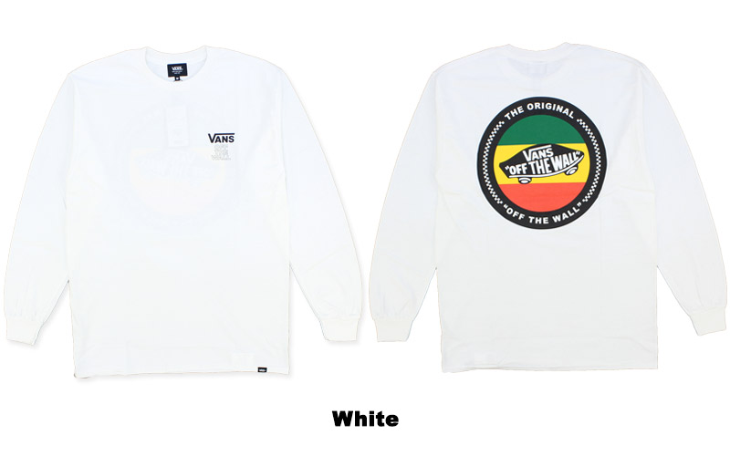 バンズ VANS M Rasta Logo L/S T-shirt メンズ 長袖 Tシャツ ロングTシャツ ロンT [AA]  :123r1020300:Neo Globe !店 通販 