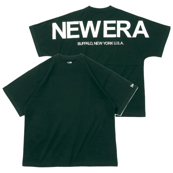 ニュー エラ NEW ERA 半袖 オーバーサイズド ドロップショルダー Tシャツ The Origin S/SL《Black》 半袖Tシャツ  トップス｜neo｜02