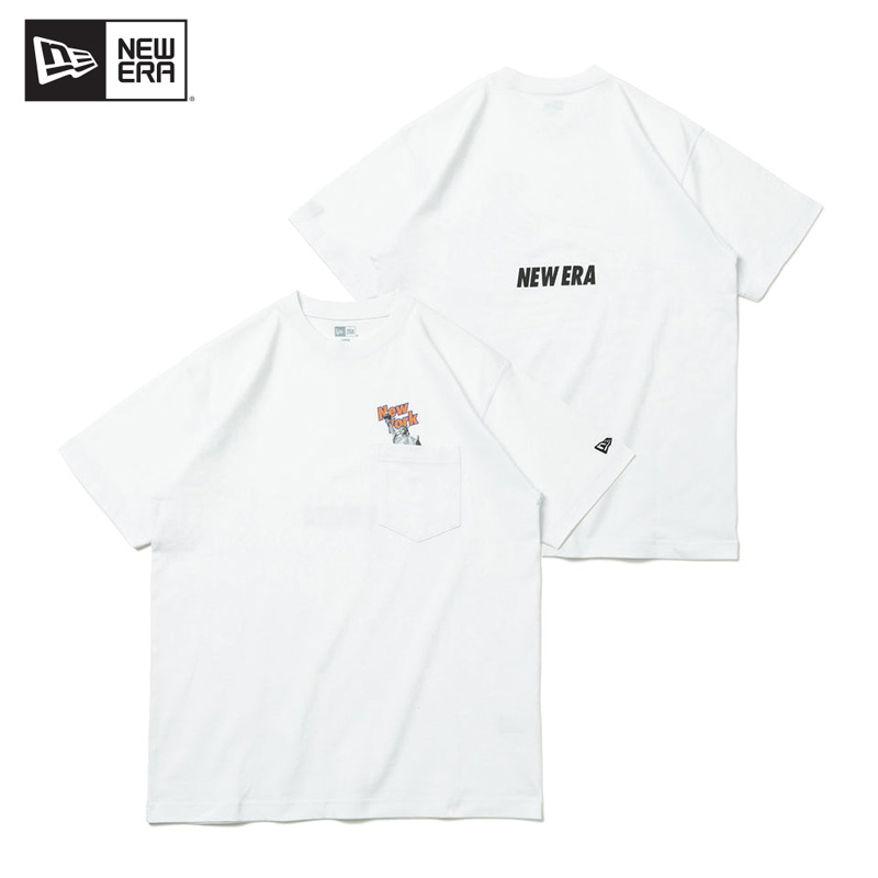 NEW ERA ニューエラ 半袖Tシャツ ポケット コットン Tシャツ