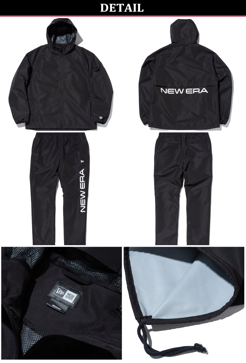 NEW ERA ニューエラ ゴルフ レインウェア 上下セット 2WAY