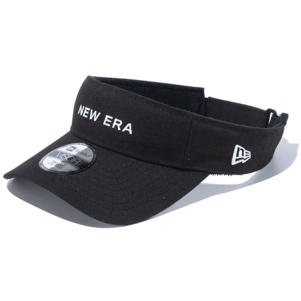 ニューエラ NEW ERA サンバイザー Simple ブラック ゴルフ サンバイザー 帽子