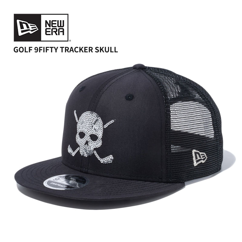 New Era SAILORS ブラックキャップ 9FIFTY NEW ERA ニューエラ キャップ 9FIFTY トラッカー Skull ブラック
