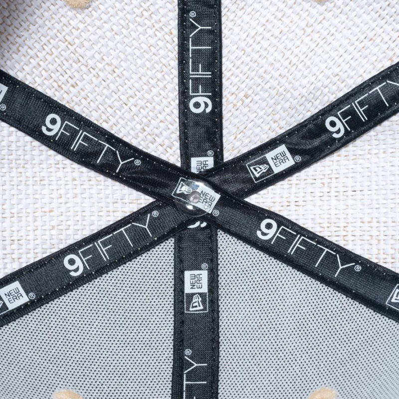 ニューエラ　9FIFTY Paper クラシックロゴ　ナチュラル 9FIFTY ニューエラ ペーパー 麦わら風 キャップ クラシック ロゴ