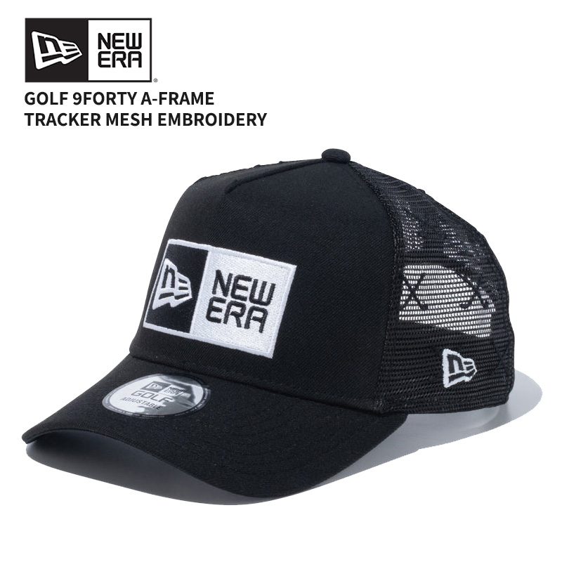 Newera■[Golf] BRUSHED A-frame trucker ball cap■送料込 org.jpg