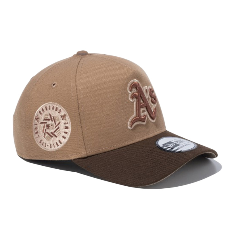 ニューエラ キャップ NEW ERA 9FORTY A-Frame Iced Latte オークランド