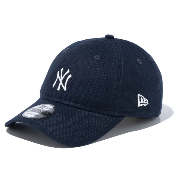 ニュー エラ NEW ERA 9TWENTY Cotton Flax ニューヨーク・ヤンキース ダークネイビー  キャップ 帽子｜neo｜02