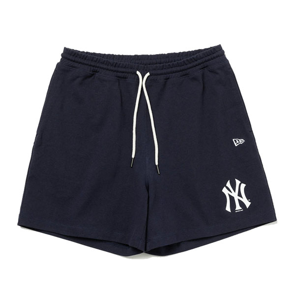 ニュー エラ NEW ERA ヘビーウェイト コットン ショートパンツ MLB Apparel ニューヨーク・ヤンキース ネイビー パンツ ボトムス 半ズボン メンズ｜neo｜02
