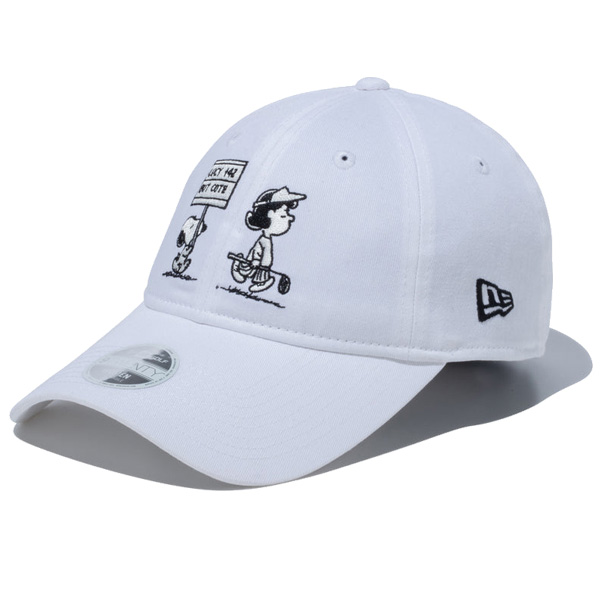 ニュー エラ NEW ERA 9TWENTY ロングバイザー PEANUTS ピーナッツ ホワイト ...