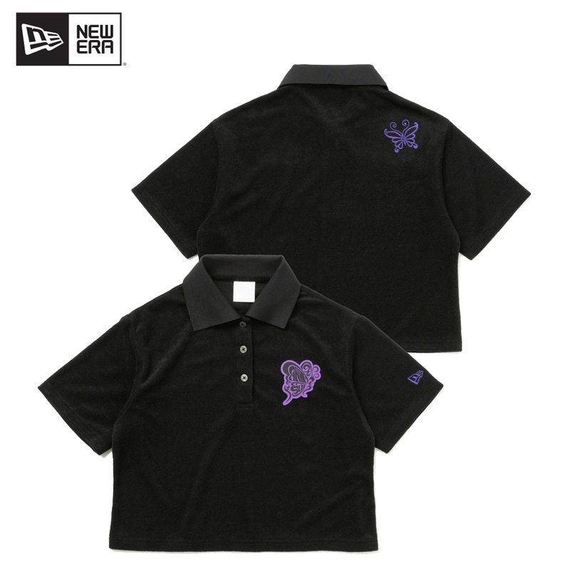ANNA SUI パイル　半袖　トップス　ブラック L ANNA SUI NYC（アナ スイ エヌ ワイ シー）の「ANNA SUI NYC
