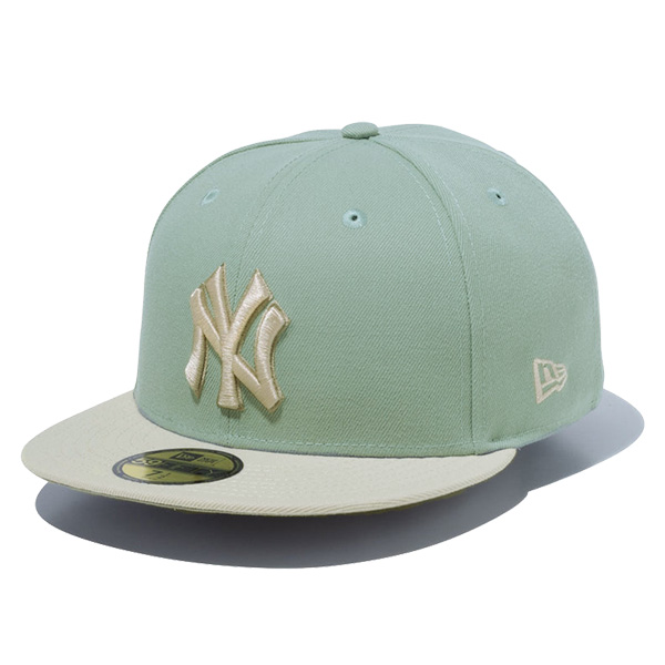ニュー エラ NEW ERA 59FIFTY Light Green Pack ニューヨーク・ヤンキース エベレストグリーン/ストーン キャップ 帽子｜neo｜02