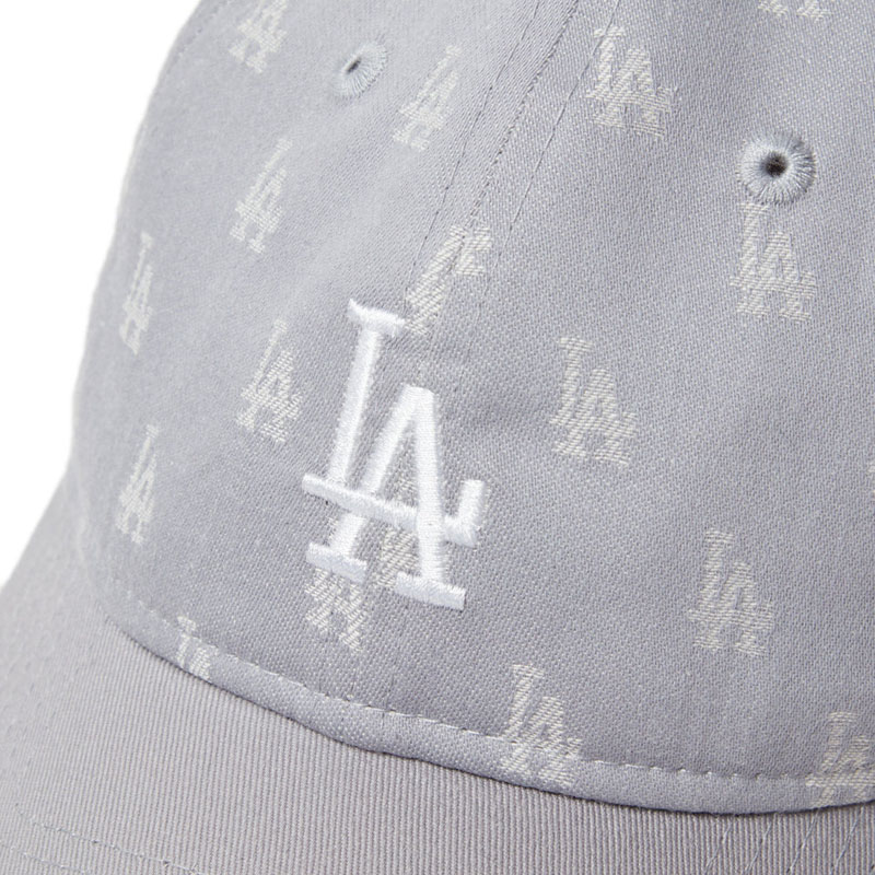 新品未使用　ニューエラ　9TWENTY Dodgers CAP グレーC 新品 NEWERA 9TWENTY Chain Stitch 6 Panel Cap 