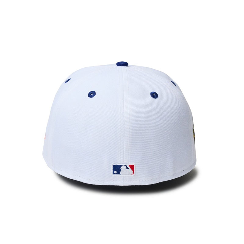 LAドジャース　ホワイト　ニューエラキャップ　7 5/8 USA正規品 【7 5/8】 NEWERA ニューエラ MLB ロサンゼルス