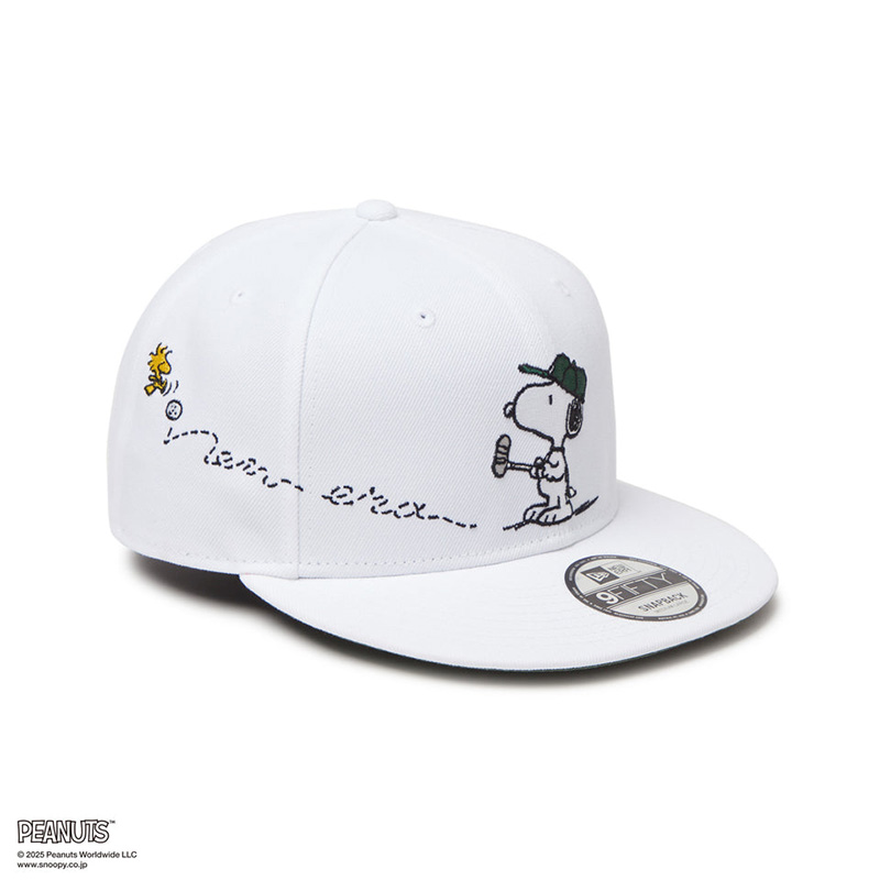 新品☆ニューエラ スヌーピー コラボ キャップ ゴルフ ホワイト newera NEW ERA（ニューエラ） ゴルフキャップ PEANUTS ユニセックス NEW ERA