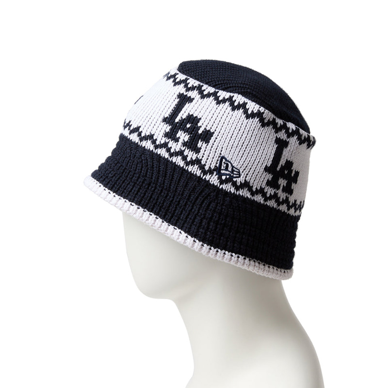 NEW ERA（ニューエラ） バケハ ニット ニットバケット ロサンゼルス