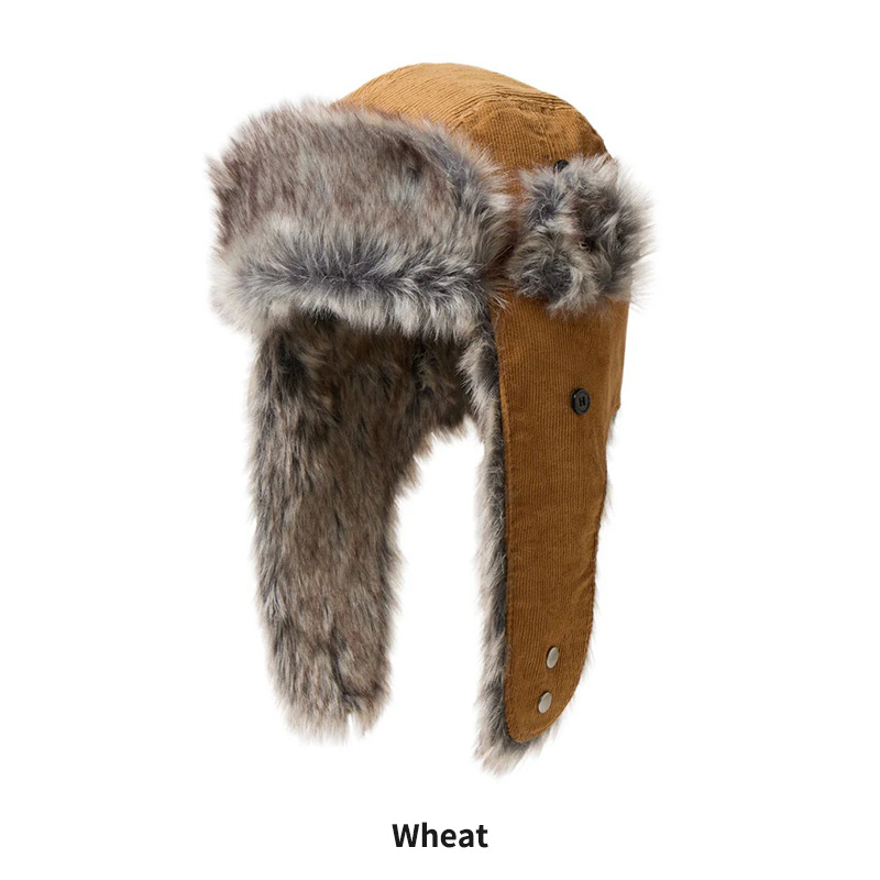 NEW ERA（ニューエラ） フライトキャップ トラッパー コーデュロイ