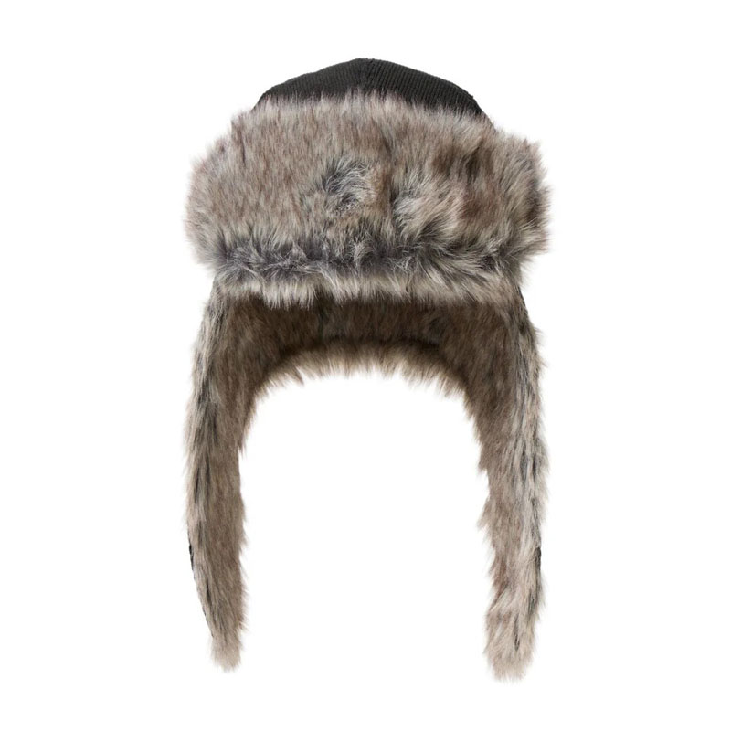 ニューエラ フライトキャップ NEW ERA トラッパー コーデュロイ ブラック アウトドア 帽子 秋 冬 14667627 NEW ERA（ニューエラ） フライトキャップ トラッパー コーデュロイ