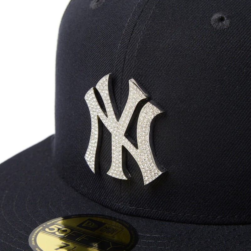 59FIFTY ニューエラ メンズ キャップ 帽子 NEW ERA Rhinestone Badge