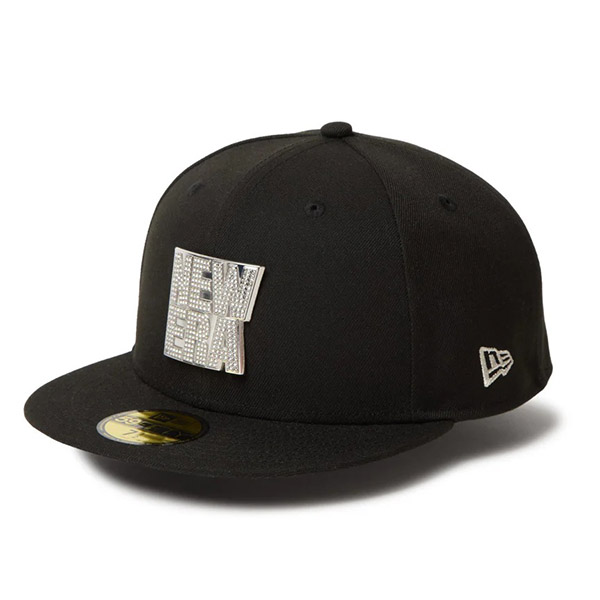 59FIFTY ニューエラ メンズ キャップ 帽子 NEW ERA Rhinestone Badge