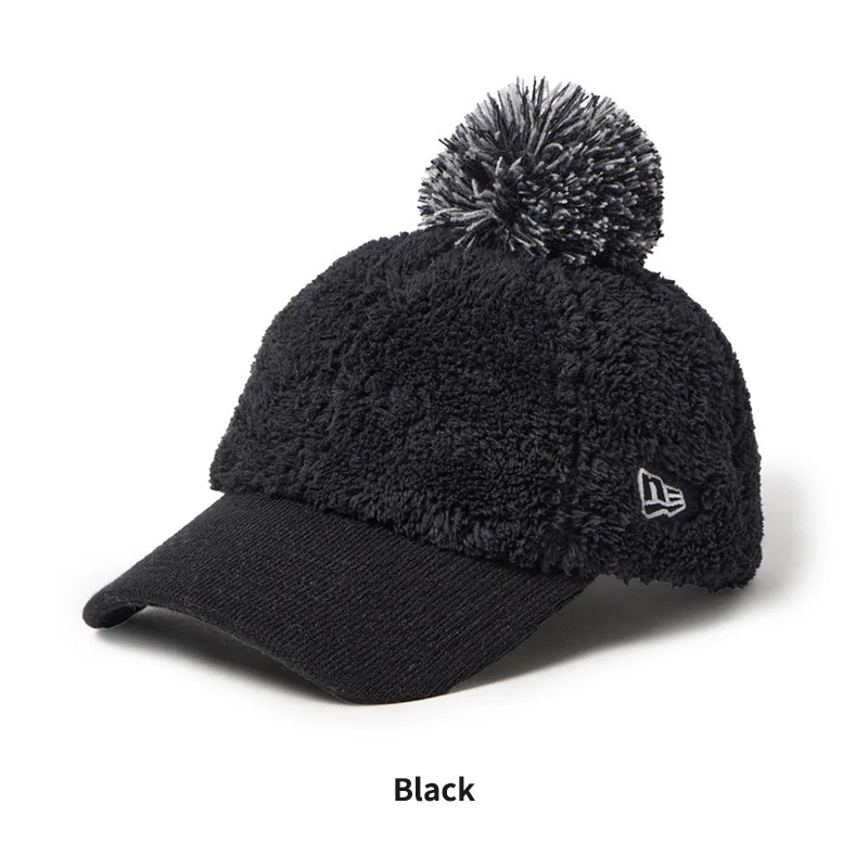NEW ERA（ニューエラ） レディース ゴルフ ポンポン付き 帽子 NEW ERA