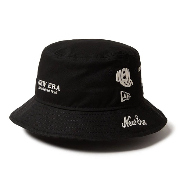 UTAA ブラック バケットハットゴルフ　ゴルフキャップ NEW ERA ニューエラ ゴルフ ユニセックス バケットハット バケハ