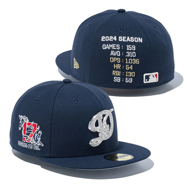 新品　New Era 2024 ドジャース 59FIFTY 大谷翔平 17 MLB 大谷翔平 ドジャース キャップ 【海外買付】2024