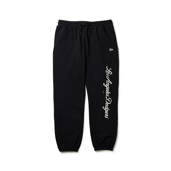 ニューエラ メンズ スウェットパンツ NEW ERA 裏毛  ロサンゼルス・ドジャース ブラック ボトムス パンツ リラックスウエア 14682646 NEW ERA（ニューエラ） メンズ スウェットパンツ 裏毛 ロサンゼルス