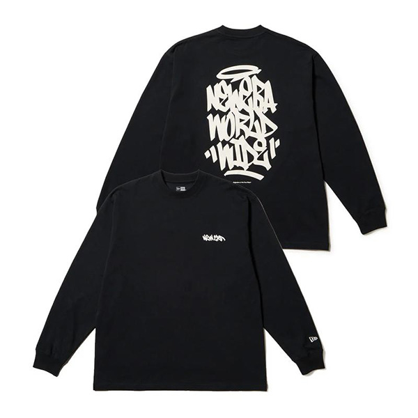 LGB ブラック スカルプリント 長袖Tシャツ サイズ0 スカル ロングスリーブTシャツ -G- 長袖 ブラック 黒Tee ロンT