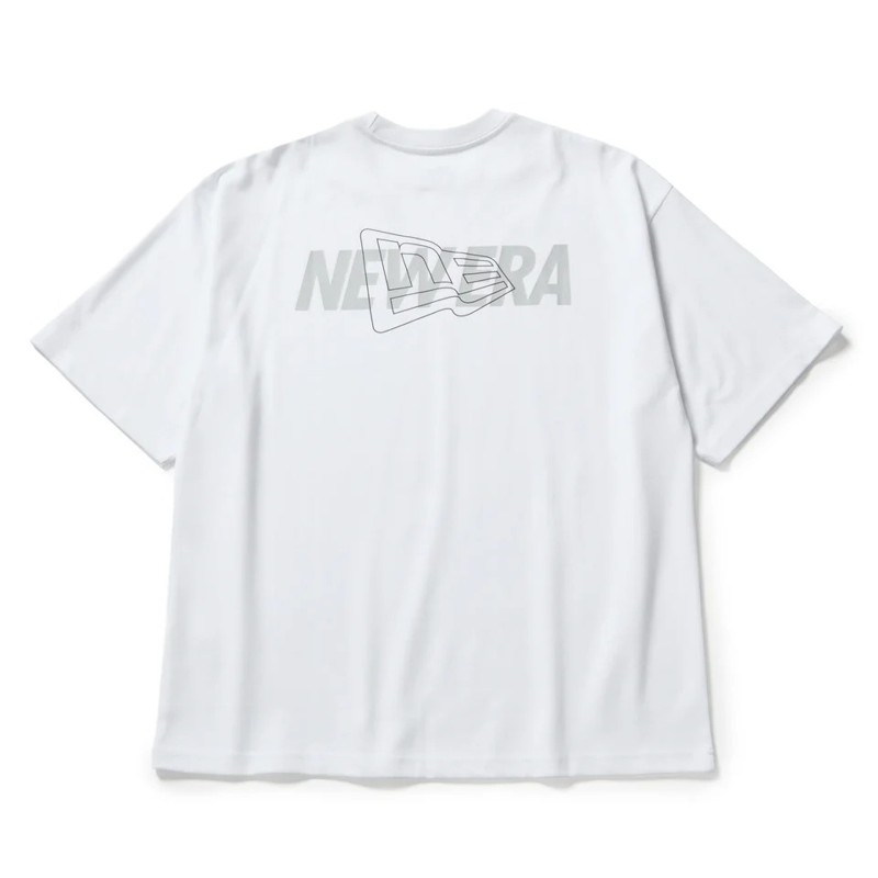 NEW ERA（ニューエラ） 吸汗速乾 半袖 オーバーサイズドTシャツ