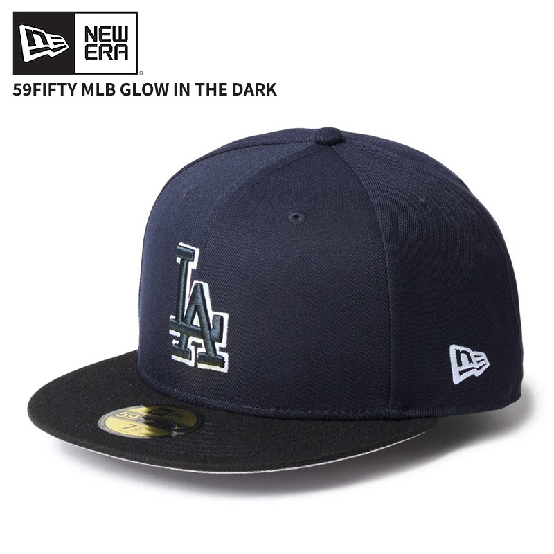 NEW ERA（ニューエラ） 蓄光 帽子 NEW ERA 59FIFTY MLB ロサンゼルス