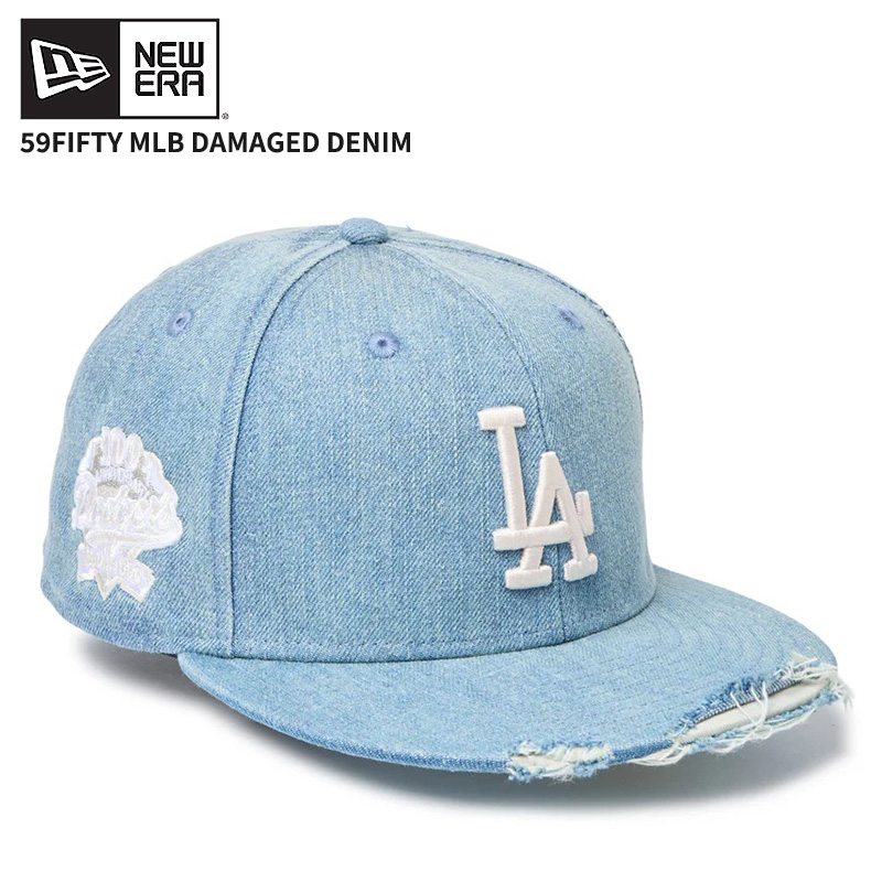 【希少】完売新品NEW ERA LA 59FIFTY デニムキャップ 7 3/8 NEW ERA（ニューエラ） キャップ メンズ レディース 帽子 NEW ERA