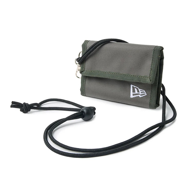 ニューエラ ミニ財布 ミニウォレット NEW ERA ネックウォレット オリーブ 14751663 財布 ポーチ 首掛け 小銭入れ カード | NEW ERA | 01
