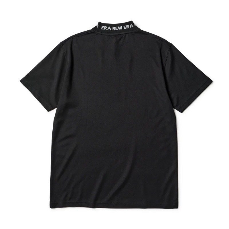 NEW ERA（ニューエラ） ゴルフ 半袖 ミッドネック Tシャツ 鹿の子
