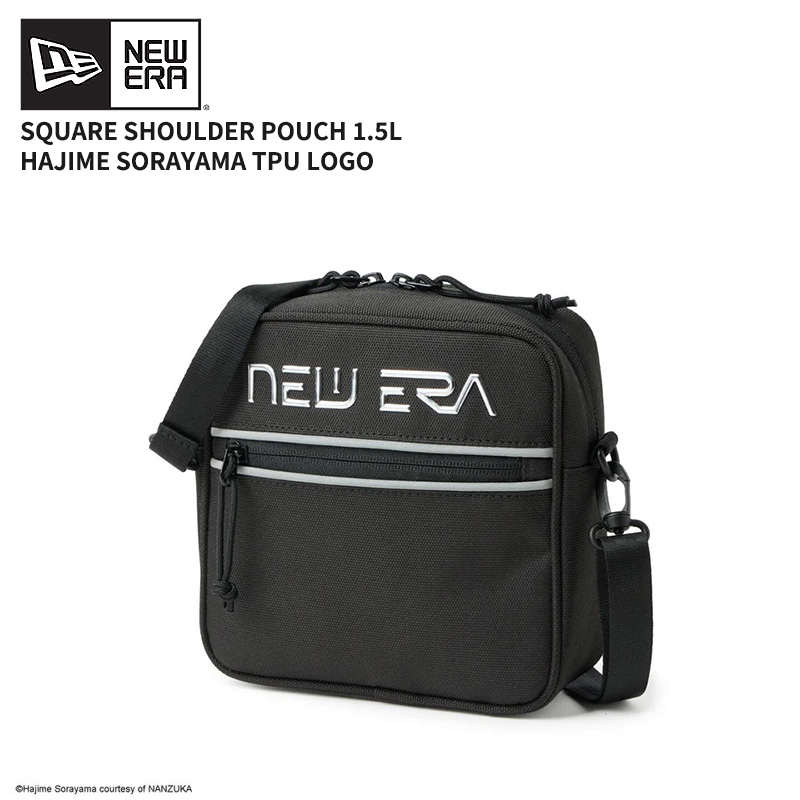【レア】ブリストル×ニューエラ コラボ ボディバッグ ショルダーバッグ 星柄 黒 NEW ERA（ニューエラ） 空山基コラボ ショルダーバッグ スクエア