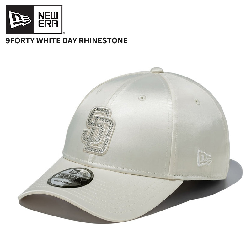 NEW ERA（ニューエラ） NEW ERA 9FORTY White Day ラインストーン