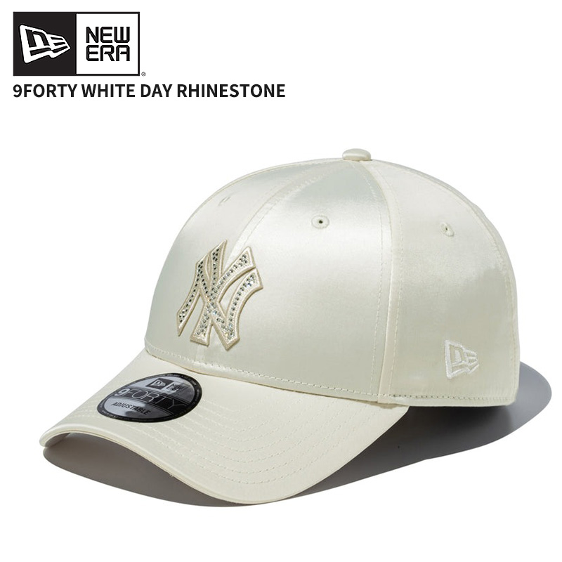 NEW ERA（ニューエラ） NEW ERA 9FORTY White Day ラインストーン