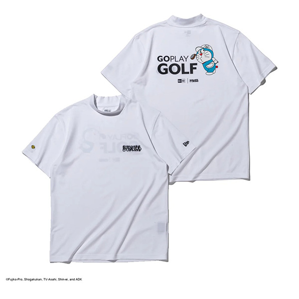 NEW ERA（ニューエラ） ゴルフ 半袖 鹿の子 ミッドネック Tシャツ