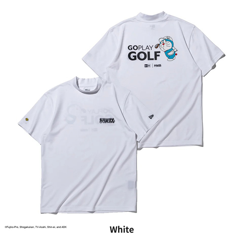 NEW ERA（ニューエラ） ゴルフ 半袖 鹿の子 ミッドネック Tシャツ