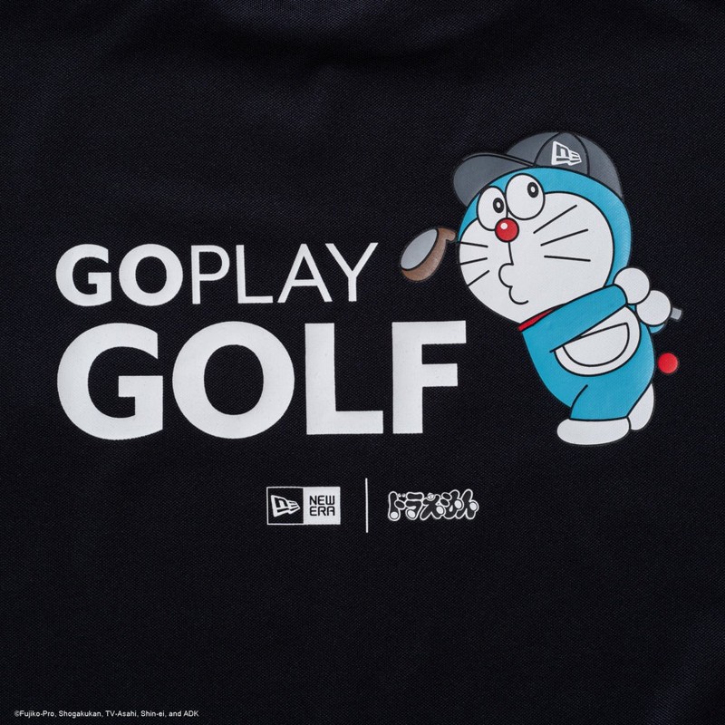 NEW ERA（ニューエラ） ゴルフ 半袖 鹿の子 ミッドネック Tシャツ