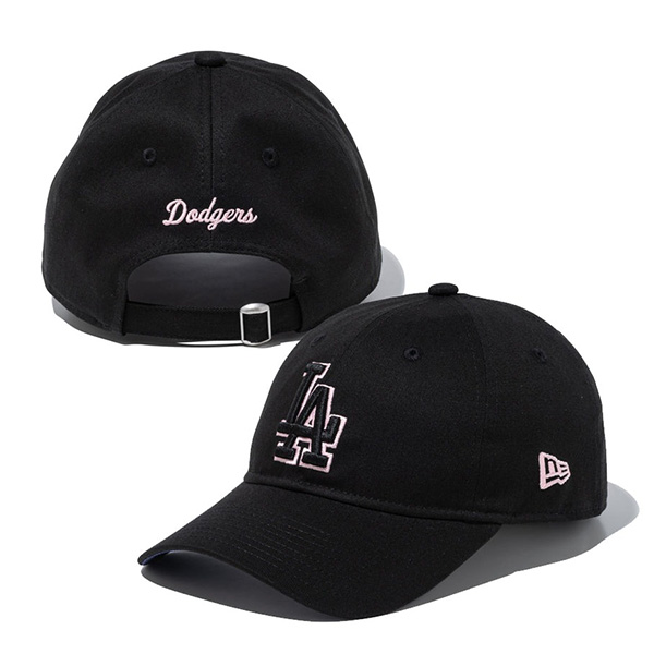 New Era 9TWENTY ブラック キャップ 桜刺繍 NEW ERA（ニューエラ） ユニセックス キャップ 9TWENTY 夜桜